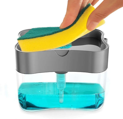 2-in-1 Soap Pump Dishwashing Dispenser