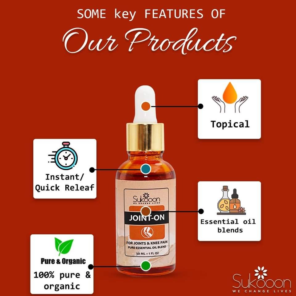 Sukoon Joint Oil – Natural Relief for Joint Pain