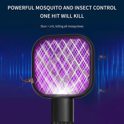 USB Rechargeable Electric Mosquito Killer Racquet Lamp
