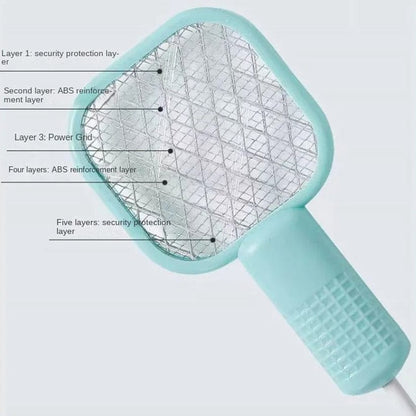 USB Rechargeable Electric Mosquito Killer Racquet Lamp