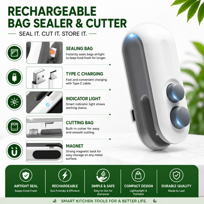 Portable Rechargeable Mini Heat Bag Sealer